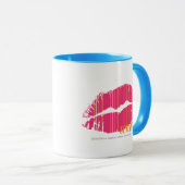 Thin Stripes Magenta Mok (Voorkant rechts)