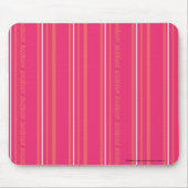 Thin Stripes Magenta Muismat (Voorkant)