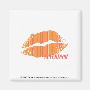 Thin Stripes Oranje Magneet