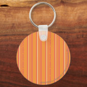 Thin Stripes Oranje Sleutelhanger (Voorkant)