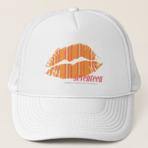 Thin Stripes Oranje Trucker Pet