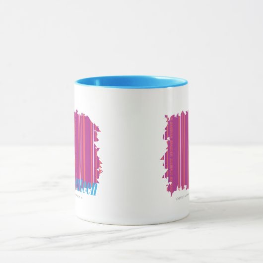 Thin Stripes Paars 2 Mok (Midden)