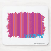 Thin Stripes Paars 2 Muismat (Voorkant)