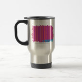 Thin Stripes Paars 2 Reisbeker (Links)