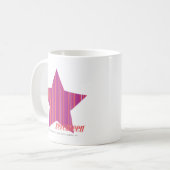 Thin Stripes Paars 3 Koffiemok (Voorkant links)