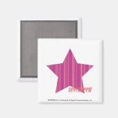 Thin Stripes Paars 3 Magneet (Voorkant / Achterkant)