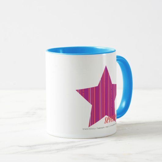 Thin Stripes Paars 3 Mok (Voorkant rechts)