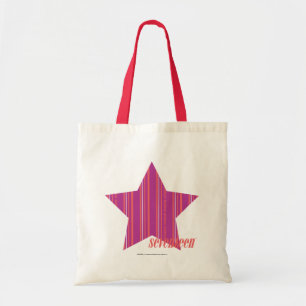 Thin Stripes Paars 3 Tote Bag