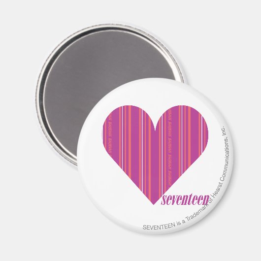 Thin Stripes Paars 4 Magneet (Voorkant / Achterkant)