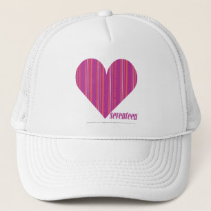 Thin Stripes Paars 4 Trucker Pet