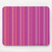 Thin Stripes Paars Muismat (Voorkant)