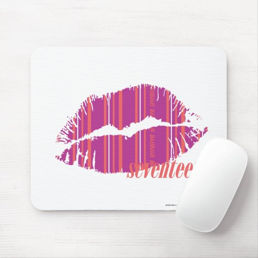Thin Stripes Paars Muismat (Met muis)