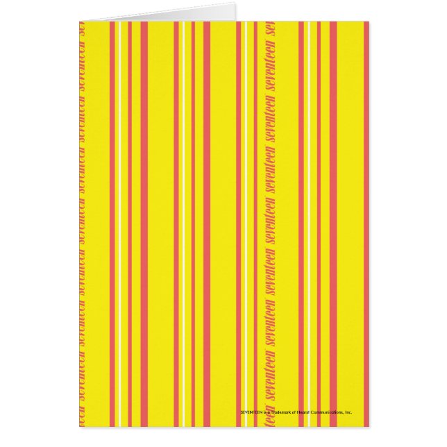 Thin Stripes Yellow (Voorkant)