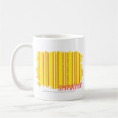 Thin Stripes Yellow 2 Koffiemok (Links)