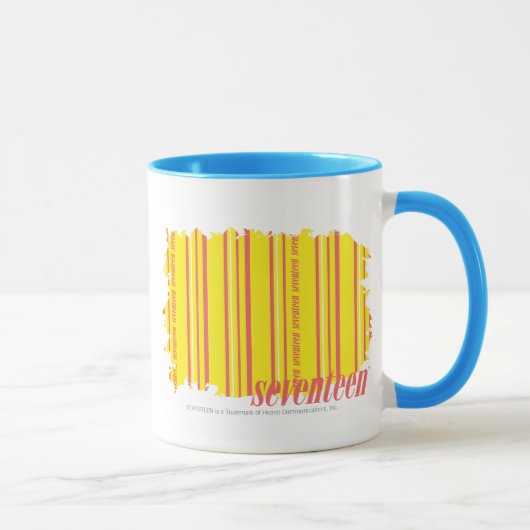 Thin Stripes Yellow 2 Mok (Rechts)