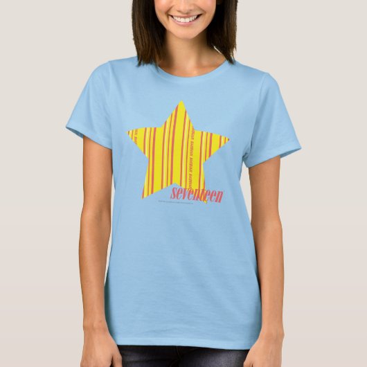 Thin Stripes Yellow 4 T-shirt (Voorkant)