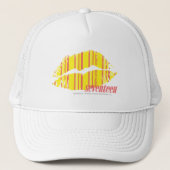 Thin Stripes Yellow Trucker Pet