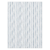Thin Watercolor Stripes, Slate Blue, Gray, White Tafelkleed (Voorkant)