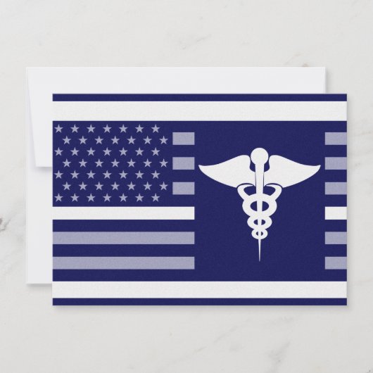 Thin White Line Symbol Kaart (Voorkant)