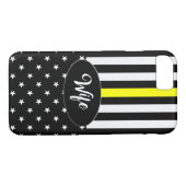 Thin Yellow Line Dispatcher Wife Case-Mate iPhone Case (Achterkant (Horizontaal))