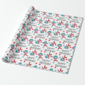 Thing 1 Thing 2 | Gelukkige verjaardag Cadeaupapier (Uitgerold)