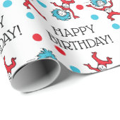 Thing 1 Thing 2 | Gelukkige verjaardag Cadeaupapier (Rol Hoek)