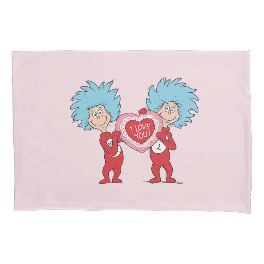 Thing één Thing twee Ik hou van jou Kussensloop (Voorkant)