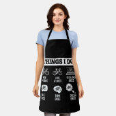 Thing I Do in My Spare Time Biker Funny Bicycle Schort (Gedragen)