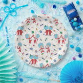 Thing One Thing Two Feest Patroon Papieren Bordje (Feest)