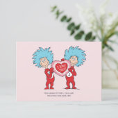 Thing One Thing Two Ik Hou Van Jou Kaart (Staand voorkant)