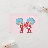 Thing One Thing Two Ik Hou Van Jou Kaart (Voorkant / Achterkant in situ)