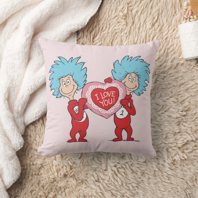 Thing One Thing Two Ik Hou Van Jou Kussen (Deken)