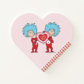 Thing One Thing Two Ik Hou Van Jou Notitieboek (Achterkant)