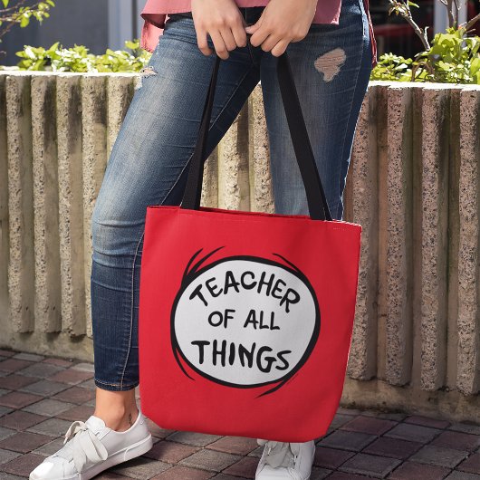 Thing One Thing Two - Leraar van alle Dingen Tote Bag