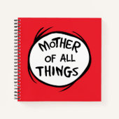 Thing One Thing Two - Moeder van alle Dingen Notitieboek (Voorkant)