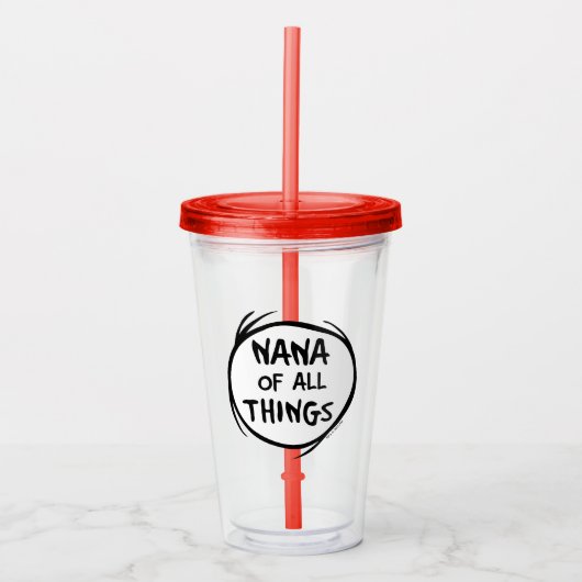 Thing One Thing Two - Nana van alle dingen Acryl Drinkbeker (Voorkant)