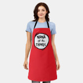 Thing One Thing Two - Nana van alle Dingen Schort (Gedragen)