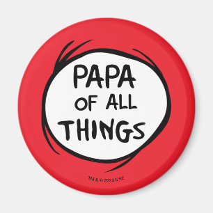 Thing One Thing Two - Papa van alle Dingen Magneet