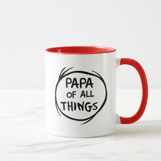 Thing One Thing Two - Papa van alle Dingen Mok (Rechts)