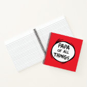 Thing One Thing Two - Papa van alle Dingen Notitieboek (Binnen)