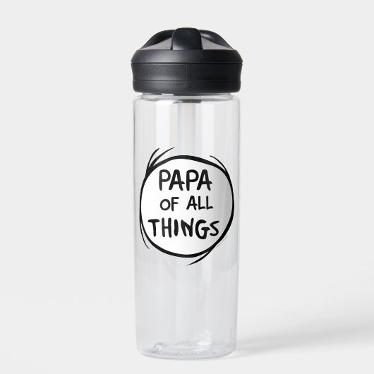 Thing One Thing Two - Papa van alle Dingen Waterfles (Voorkant)