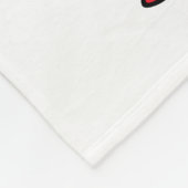 Thing One Thing Two Tweeling Baby Geboorte Statist Fleece Deken (Hoek)