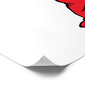 Thing One Thing Two | Tweeling Geboorte Statistiek Poster (Hoek)