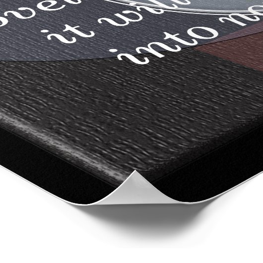 Thing schoonheid - John Keats - kunstdruk Poster (Hoek)