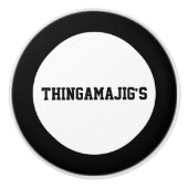 thingamajigs keramische knop (Voorkant)