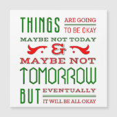 Things are going to be OK. (Voorkant)