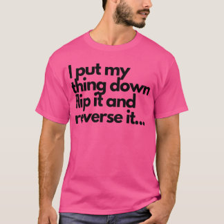 things down gift t-shirt