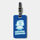 Things Go Boom In Dexter's Room Bagagelabel (Voorkant verticaal)