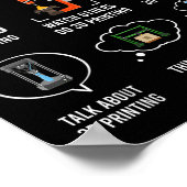 Things I Do In My Spare Time 3d Printing Funny 3d  Poster (Hoek)