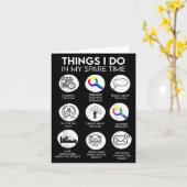 Things I Do In My Spare Time Cancer Patient With S Kaart (Gele Bloem)